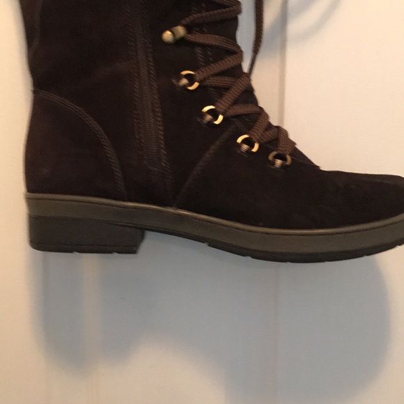 🥾 Brown Lace Up Boots WB16 - Picture 4 of 4